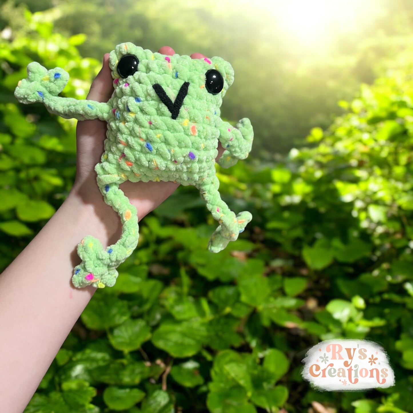 Leggy Froggie Plushie