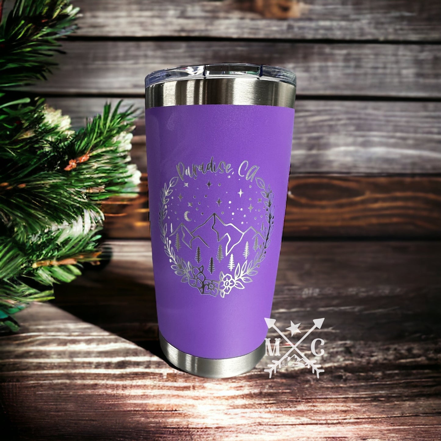 Paradise Mountain Tumbler