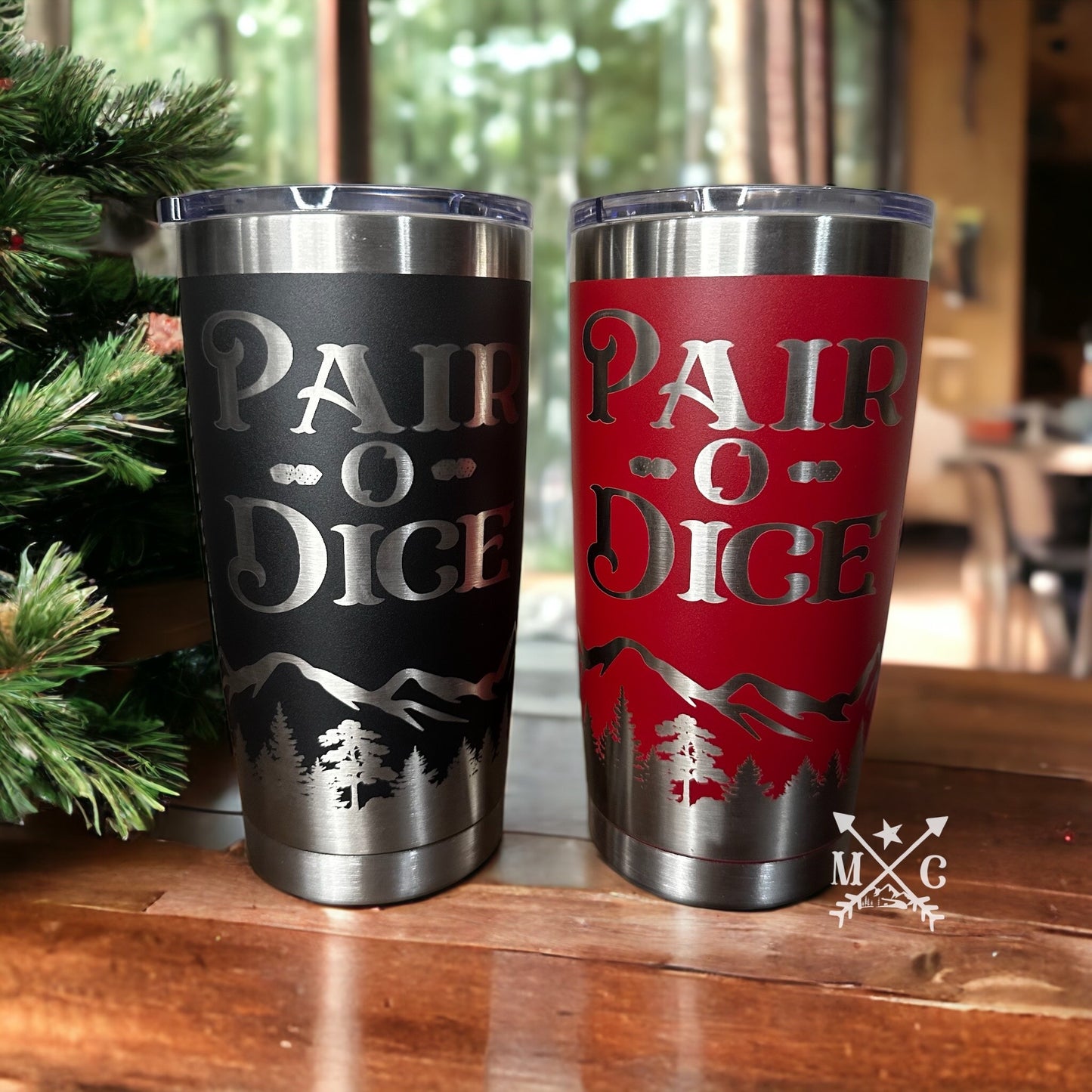 Pair O Dice Tumbler