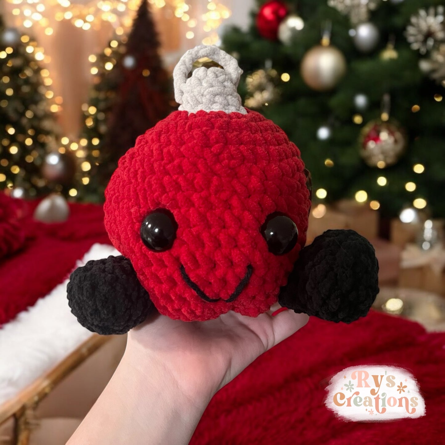 Red Ornament Plushie