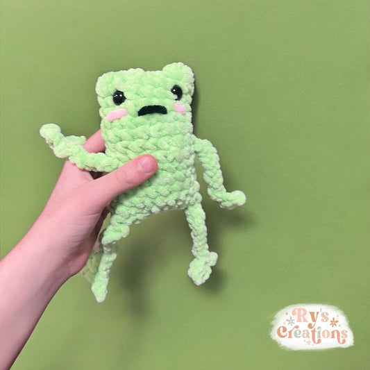 Leggy Froggie Plushie