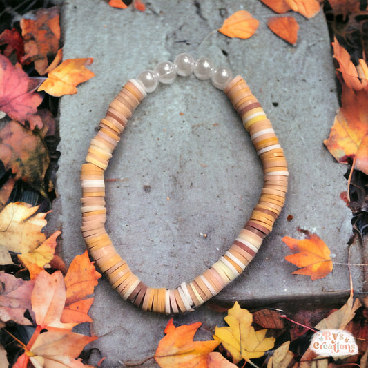 Fall Pearl Bracelet