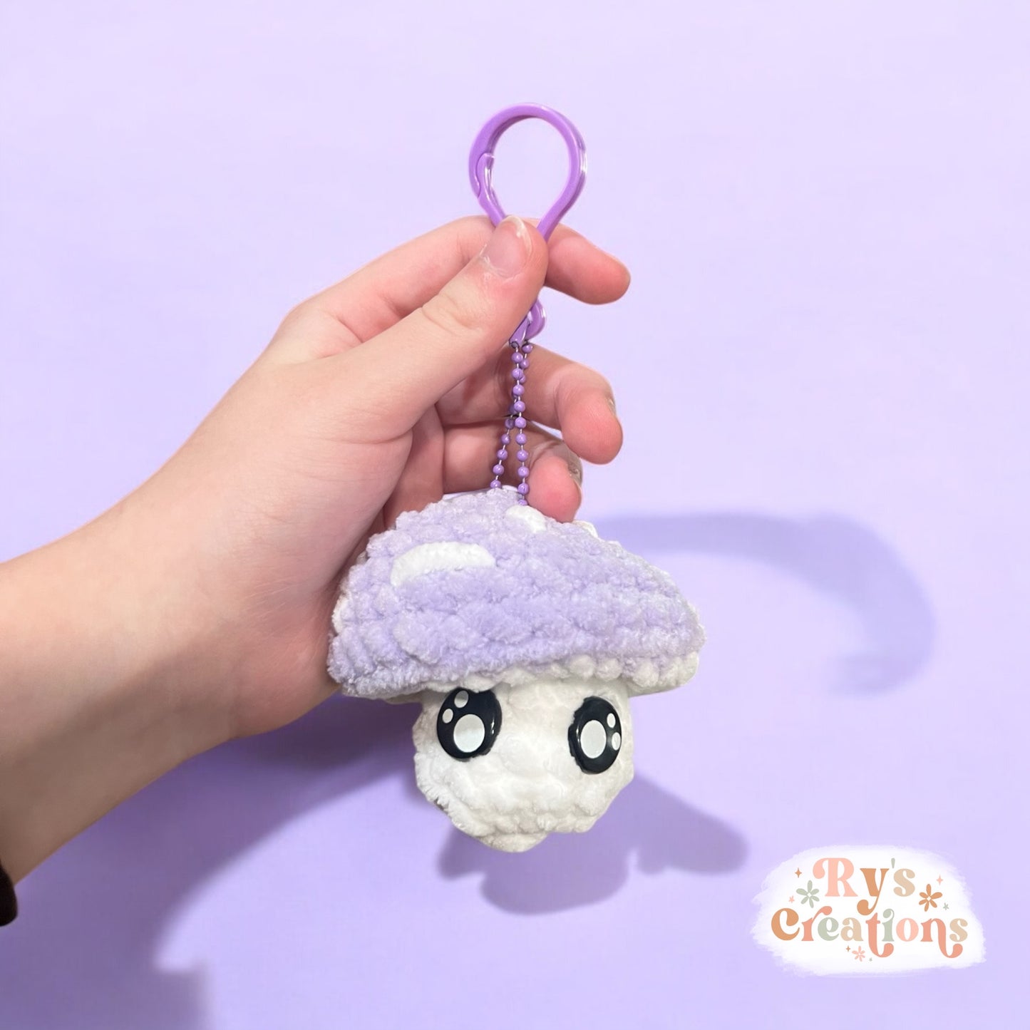 Mushie Pop Keychain Plushie