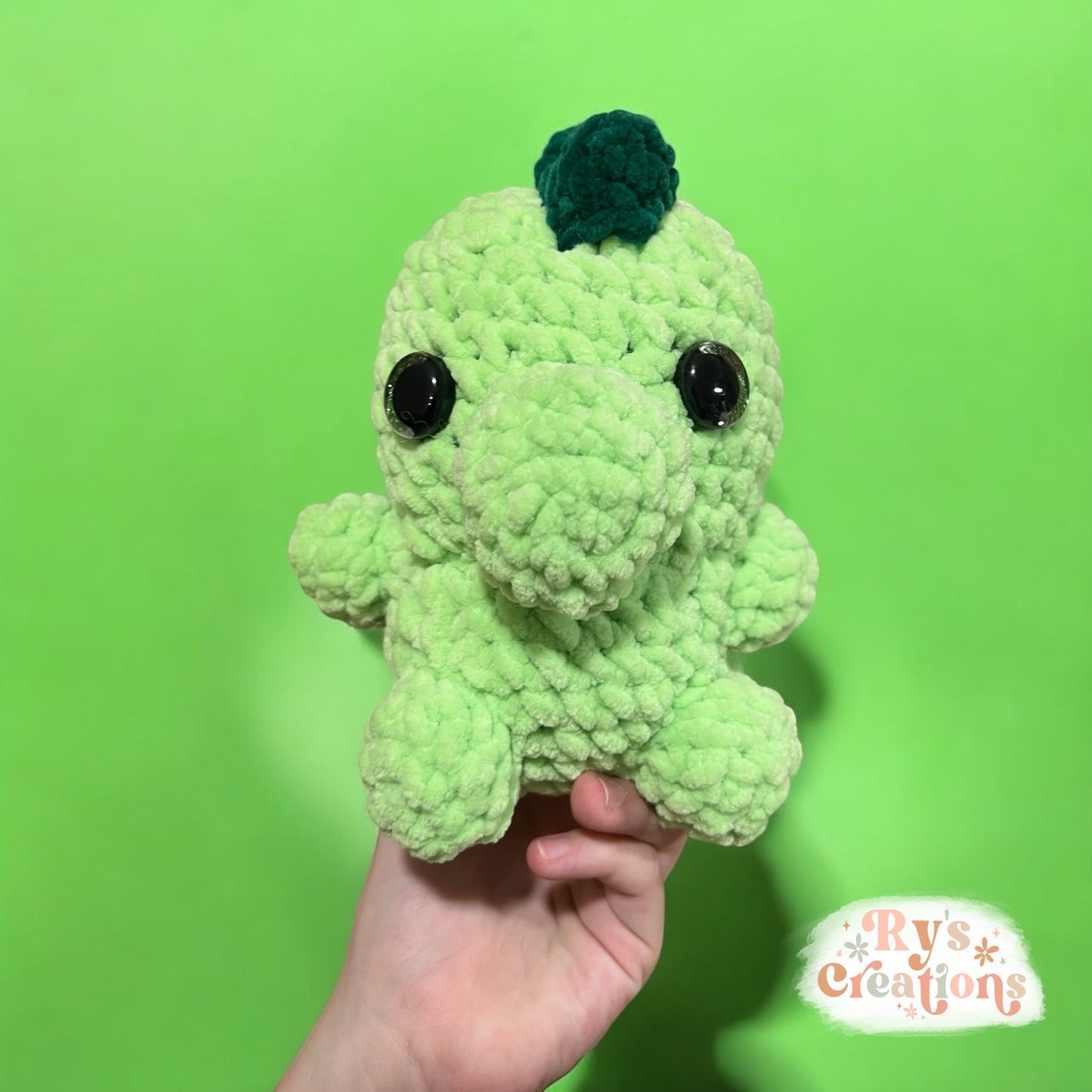 Green Dinosaur Plushie