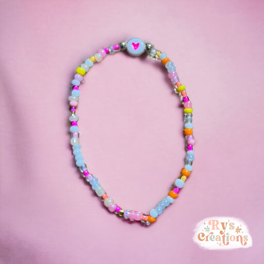 Sunset Heart Bracelet