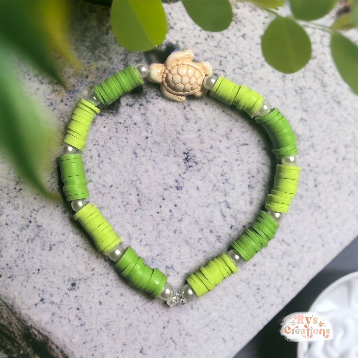 Turtle Pearl Bracelet