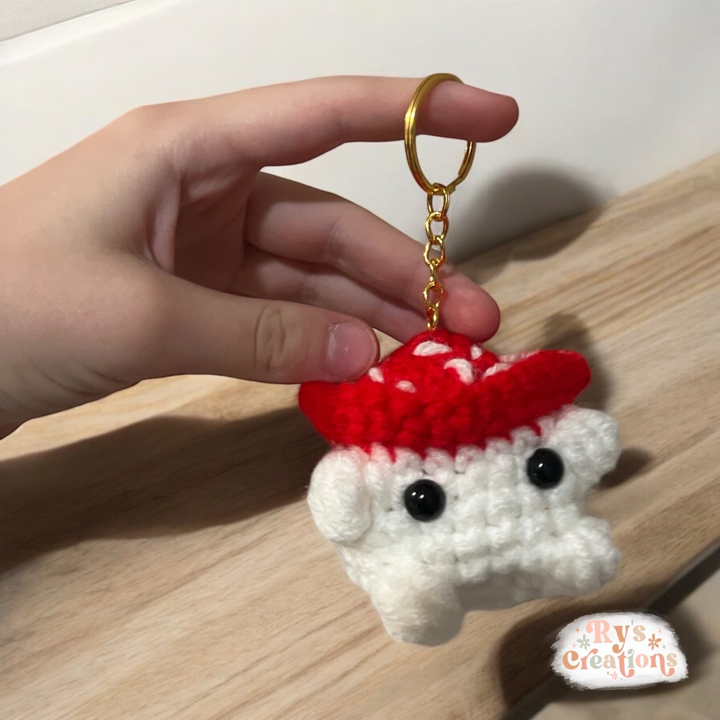 Crochet Plushie Keychain