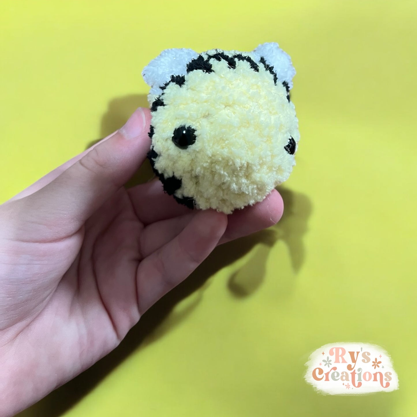 Small Glittery Crochet Plushie