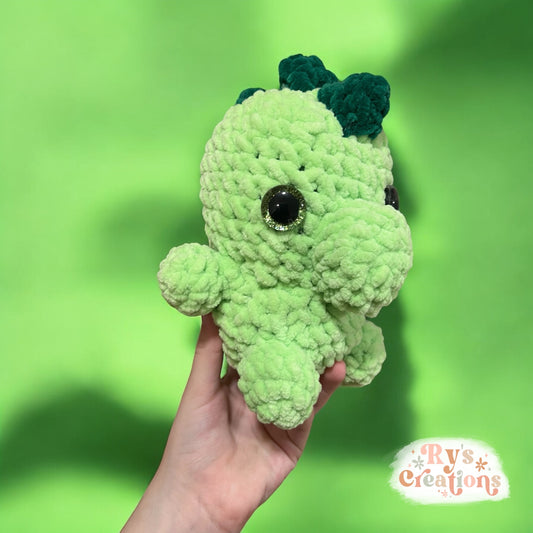 Green Dinosaur Plushie