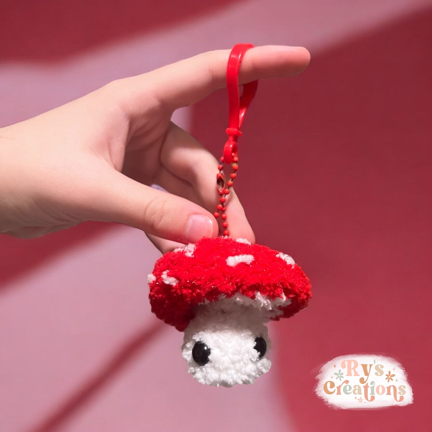 Mushie Pop Keychain Plushie