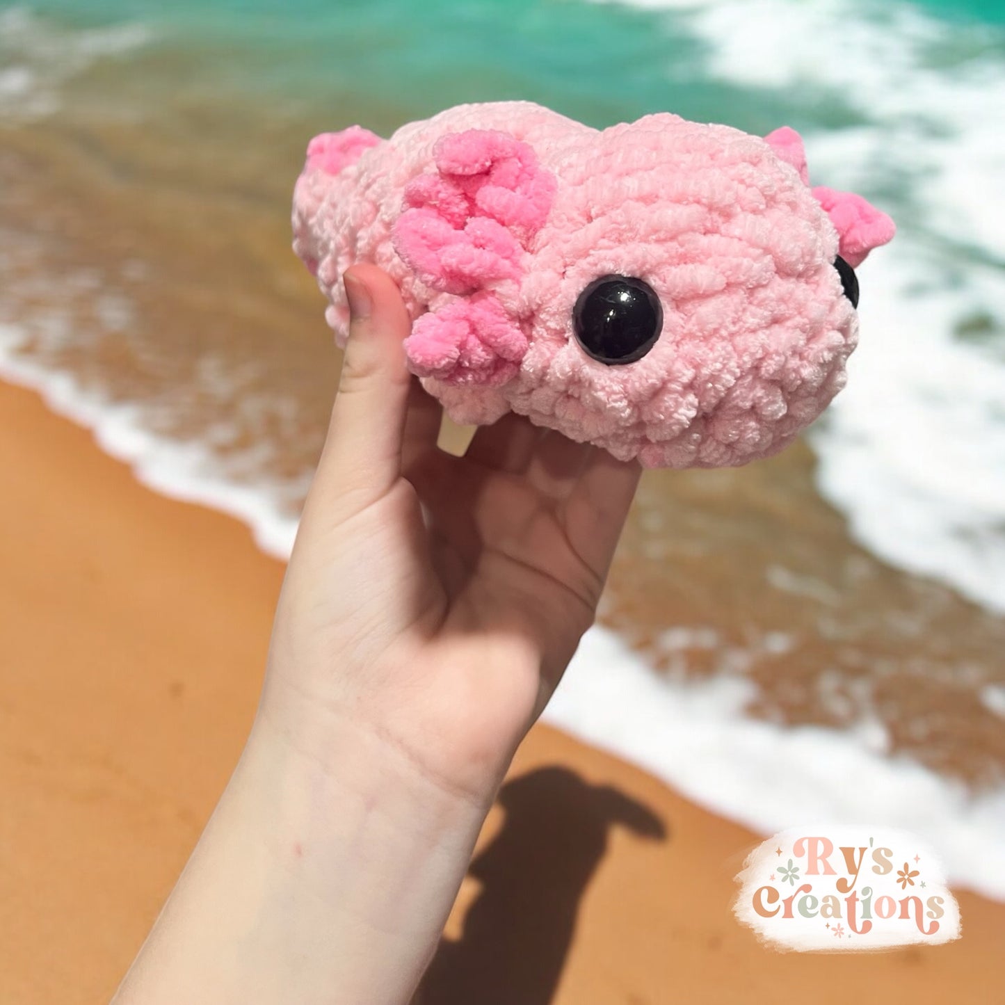 Baby Axolotl Plushie