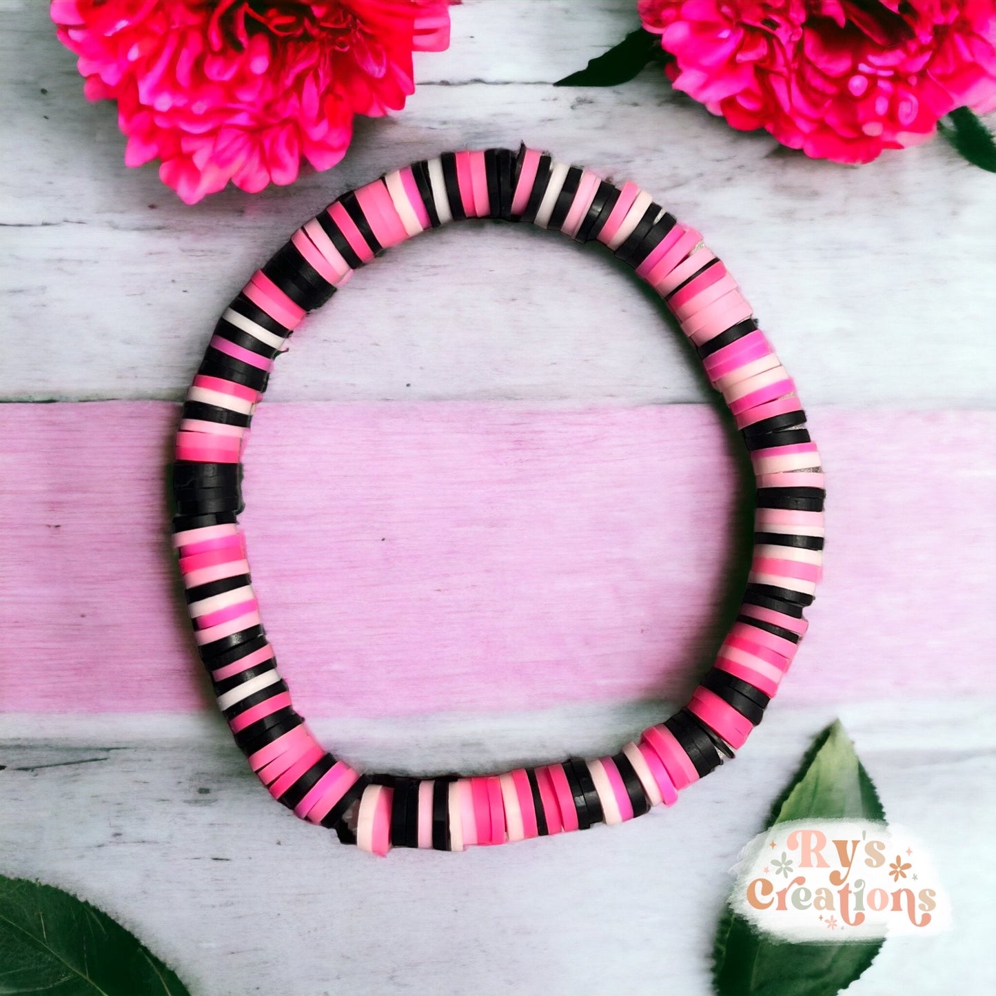 Black & Pink Bracelet