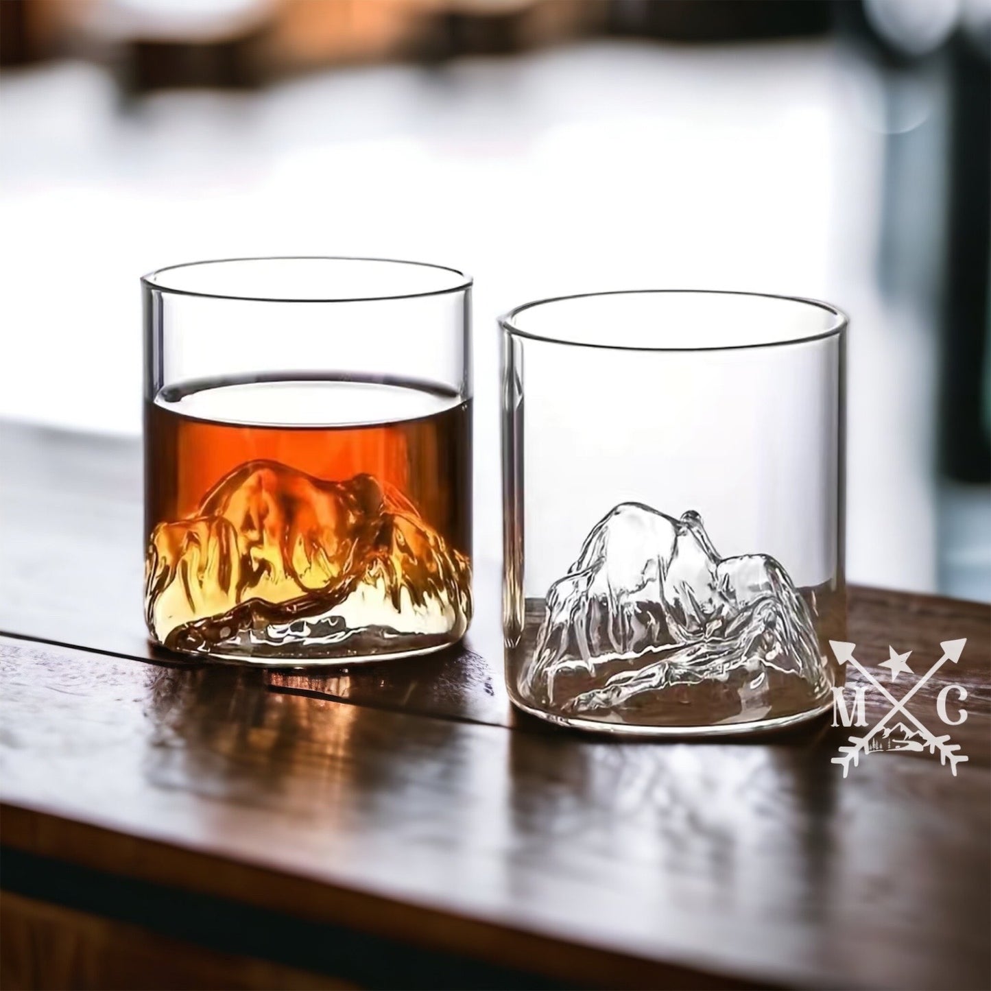 Mountain Cocktail Glass