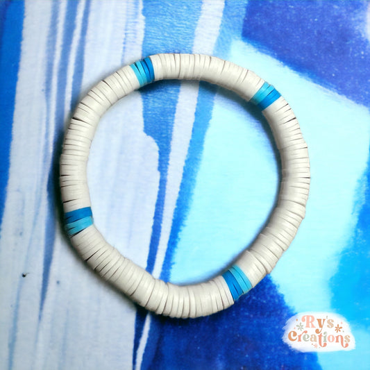 Blue & White Bracelet