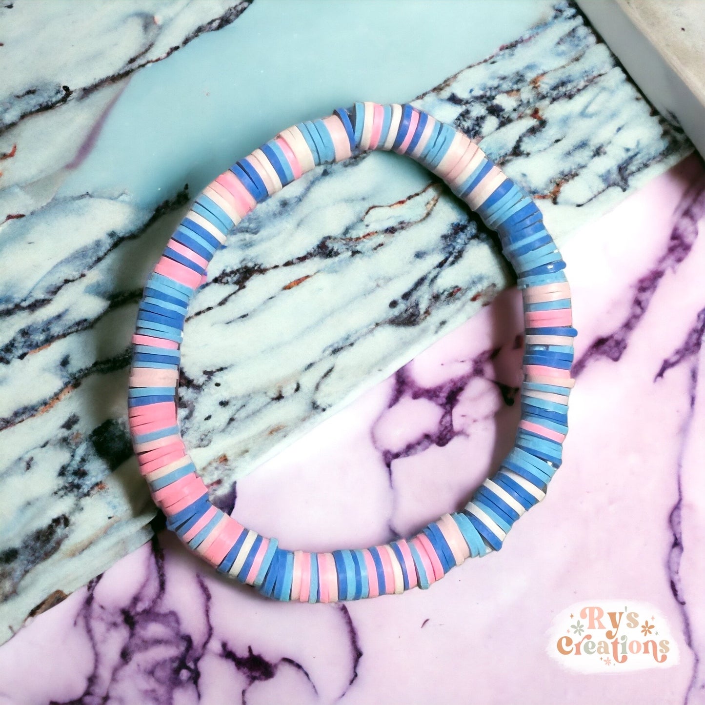 Blue & Pink Bracelet