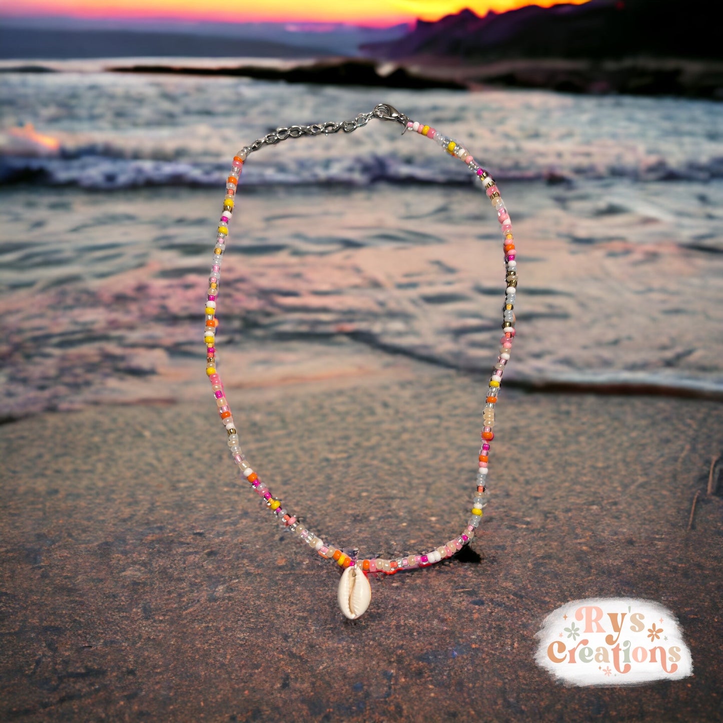 Sunset Shell Necklace