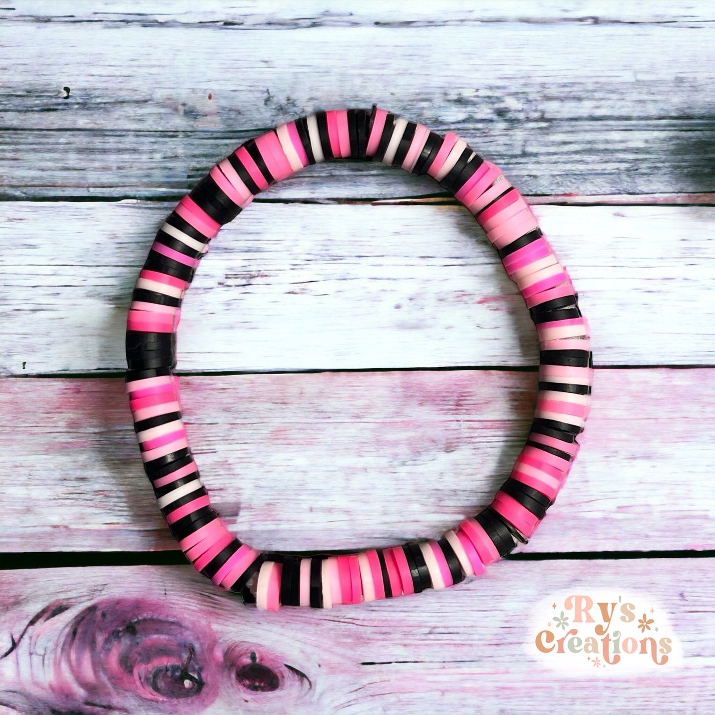 Black & Pink Bracelet