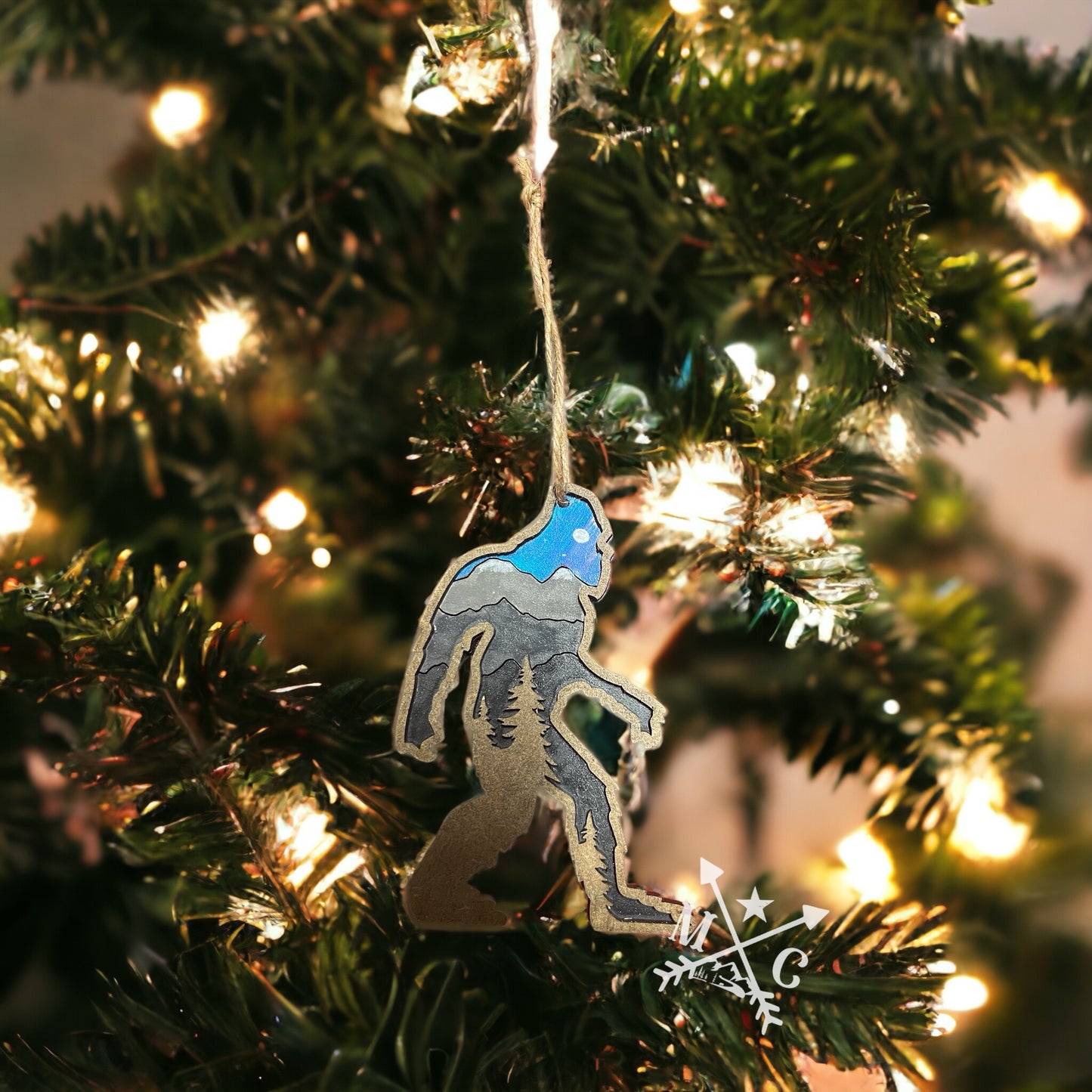 Bigfoot Mountain Ornament