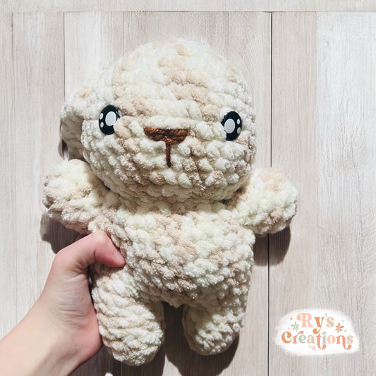 Cream Colored Bunny Plushie