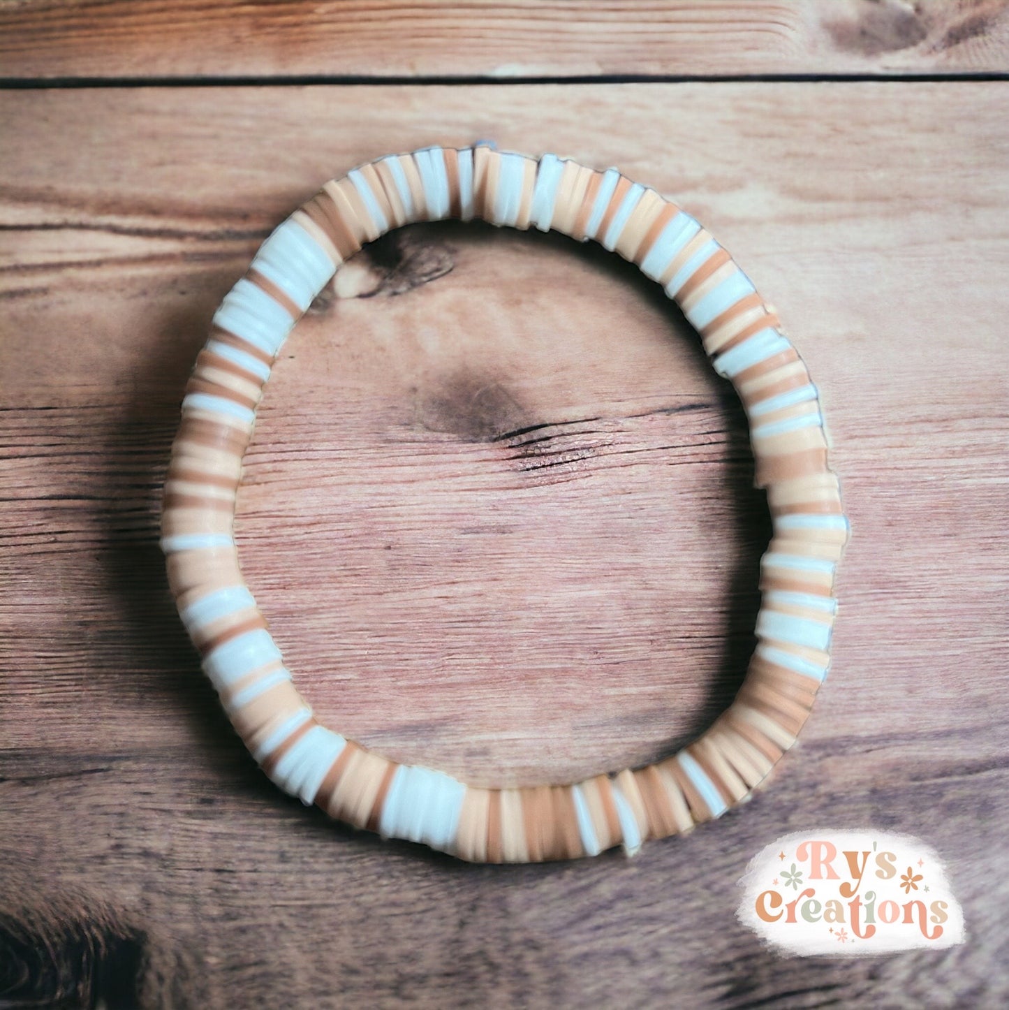 Brown & White Bracelet