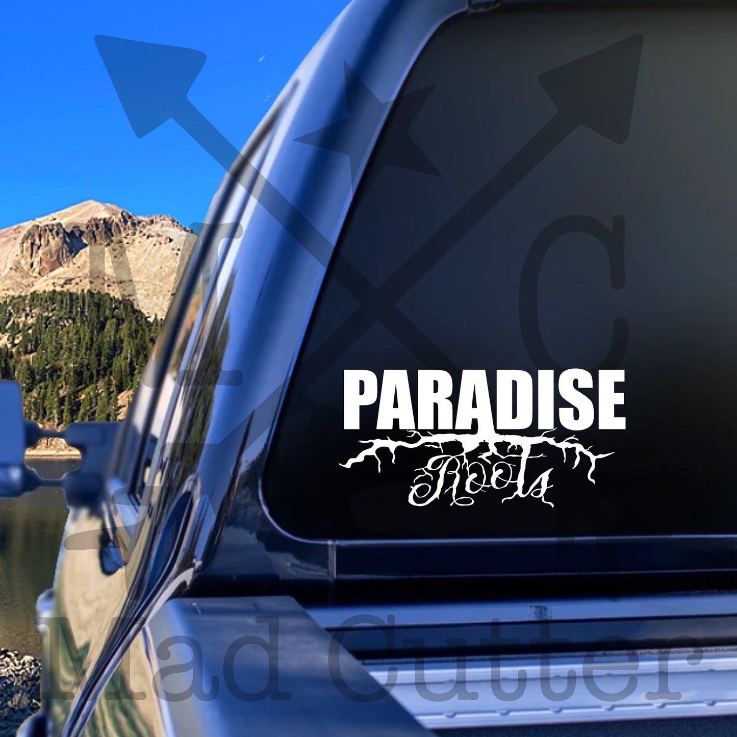 Paradise Roots Decal